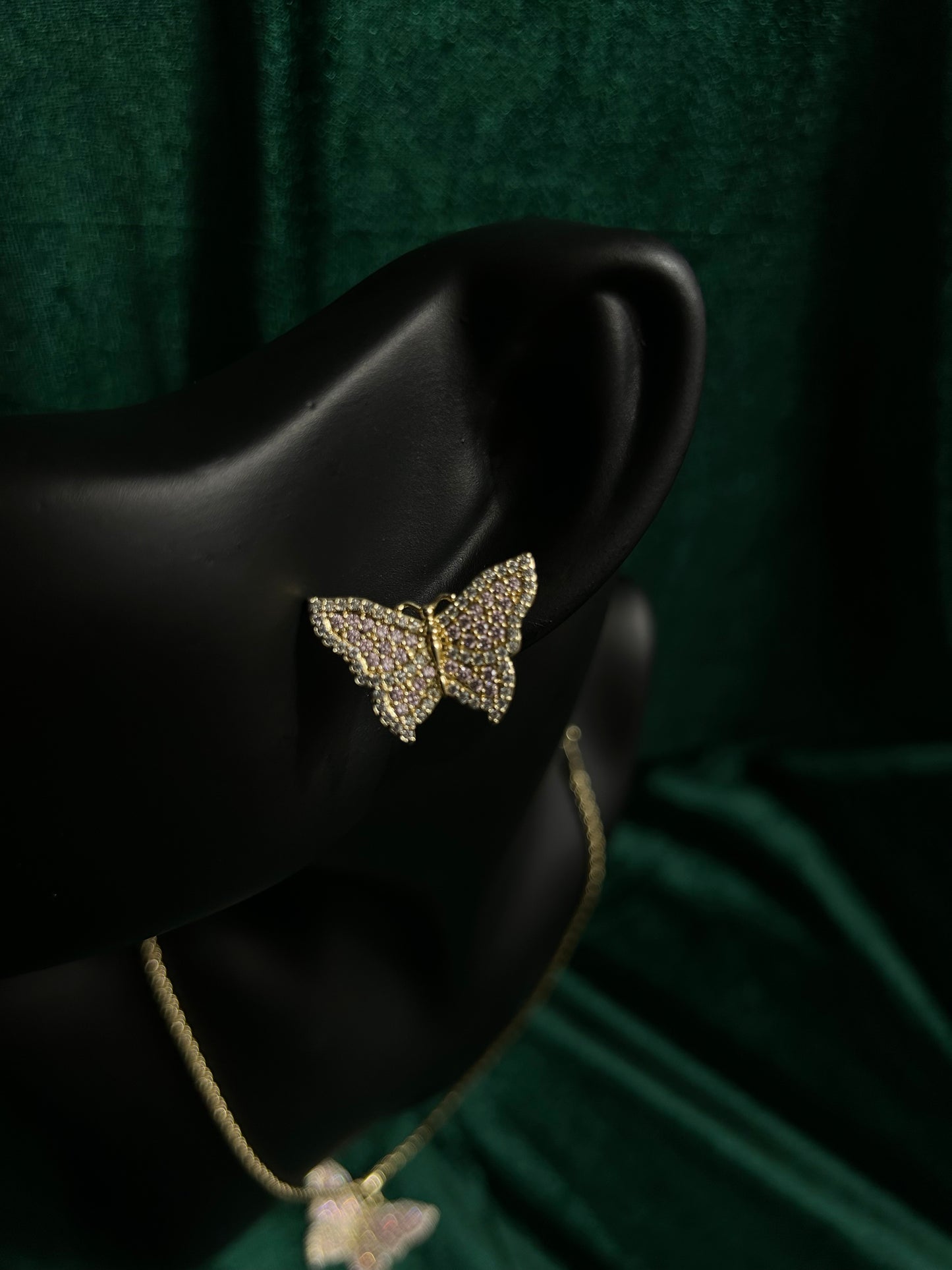 Butterfly Diamonds Earrings