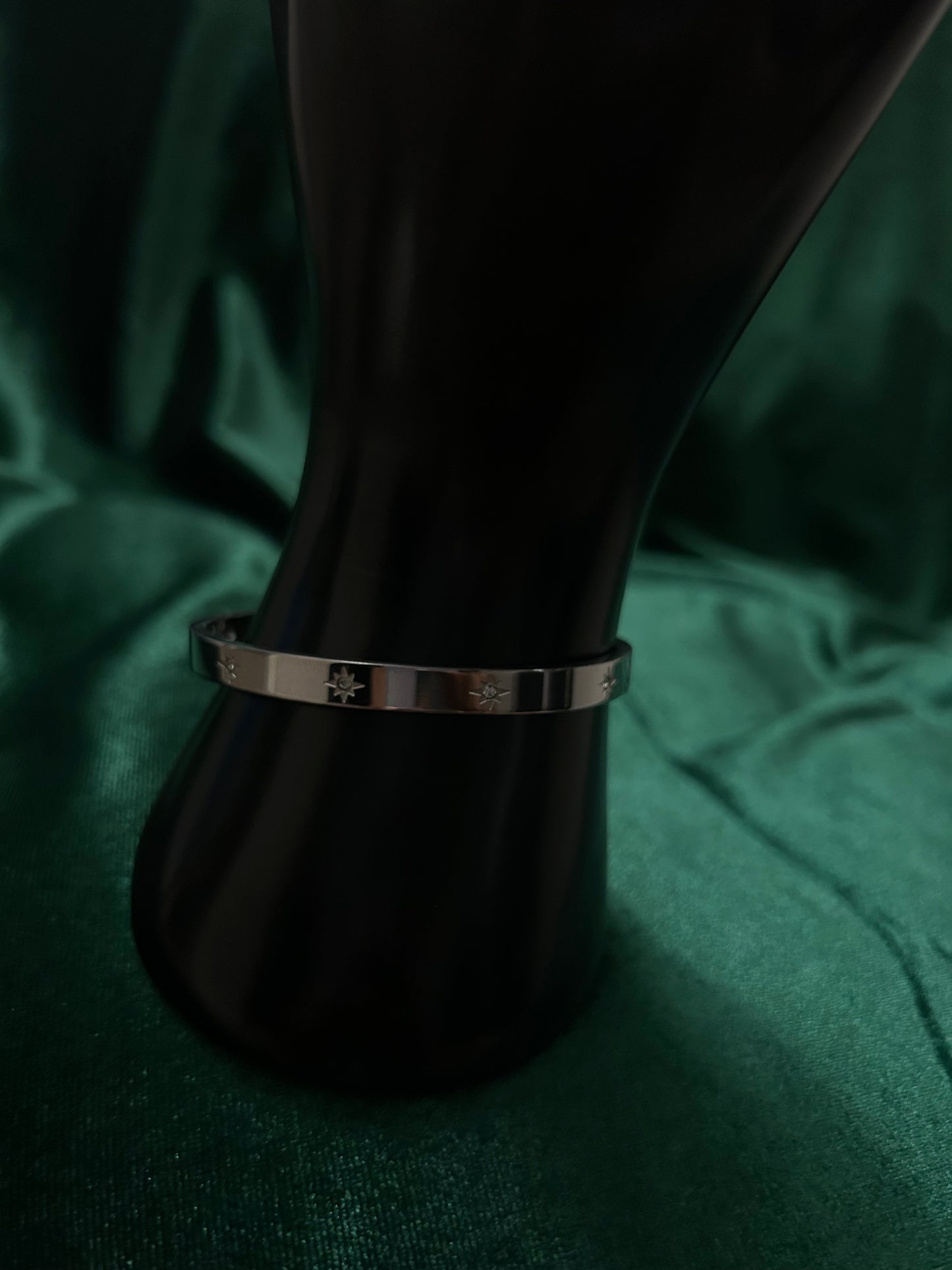 Silver Sparkle Bangle