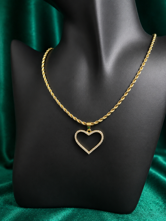 Diamond Heart Necklace