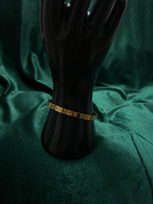 Gold Sparkle Bangle
