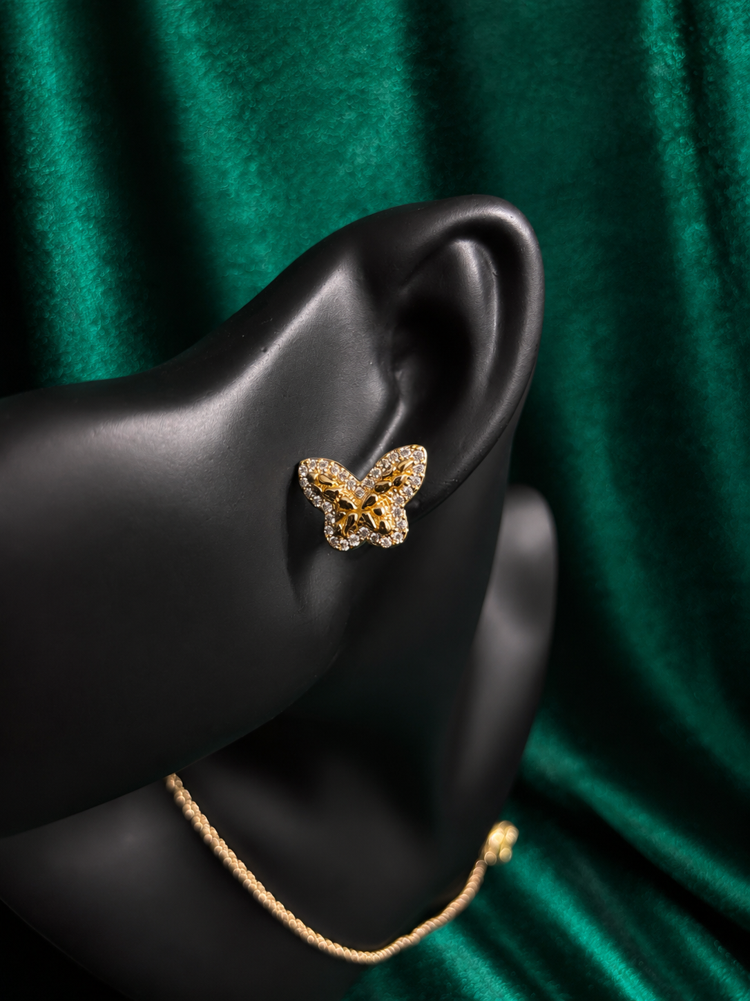 Diamond Nugget Earrings